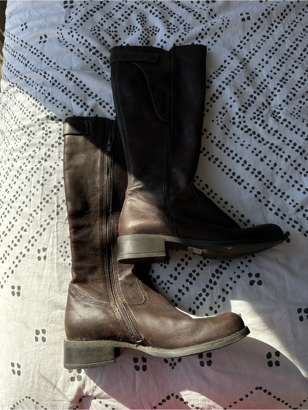 Aldo Brown Leather Boots size 38 (7.5)